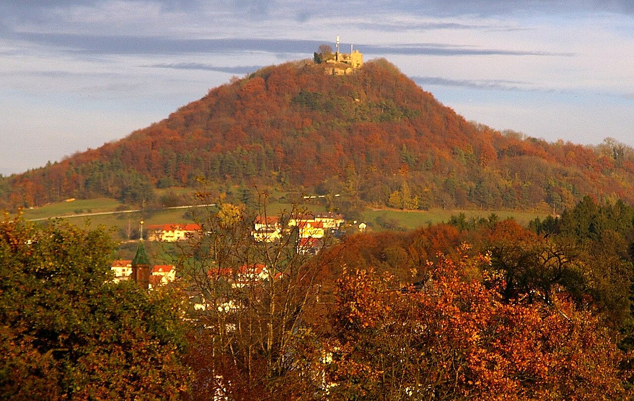 Küssaburg von Bechtersbohl aus gesehen
